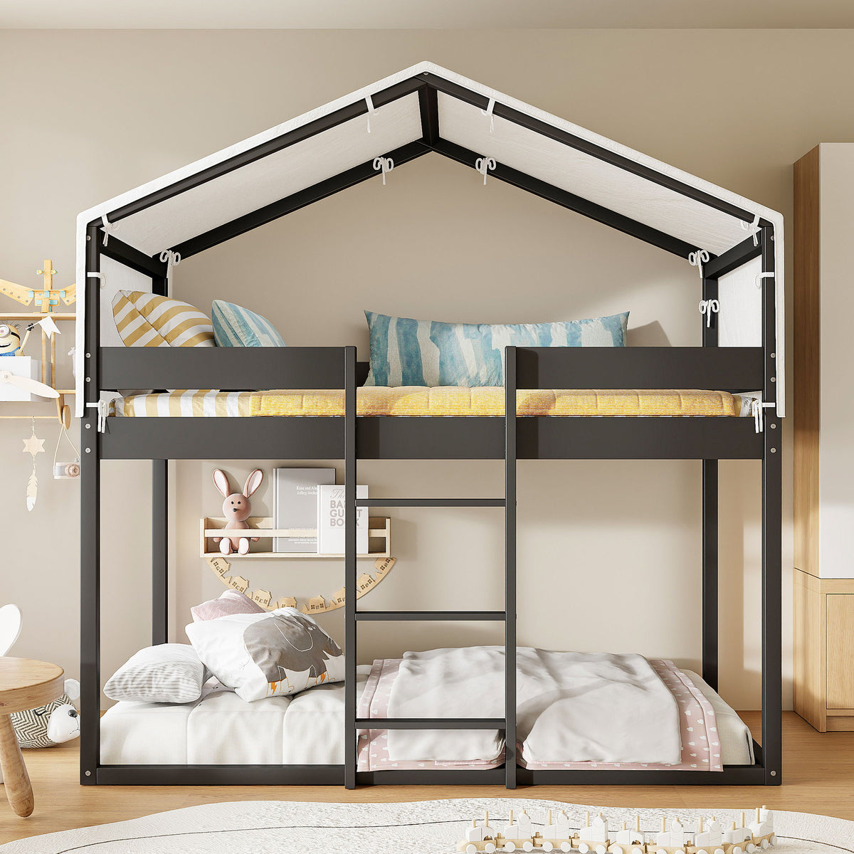 Bunk Bed With Tent