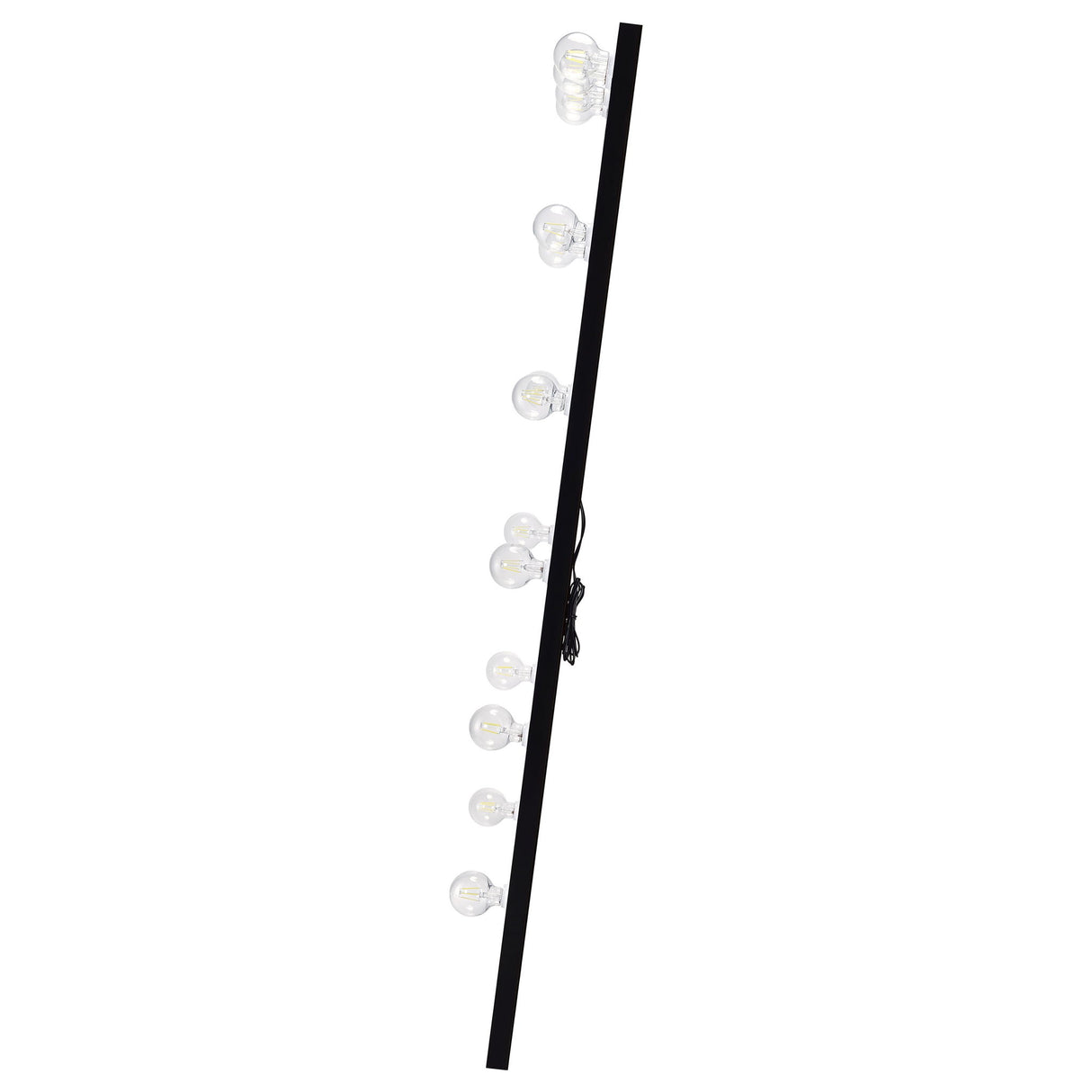 Theron - Floor Mirror With LED Lighting