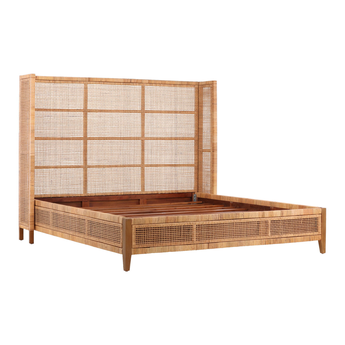 Positano - King Bed - Light Brown