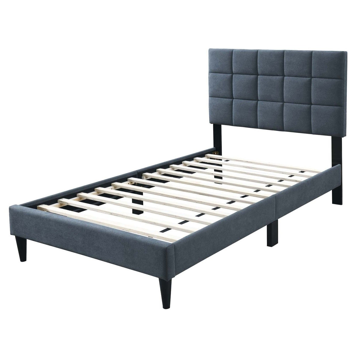 Modern Bed With Adjustable Headboard