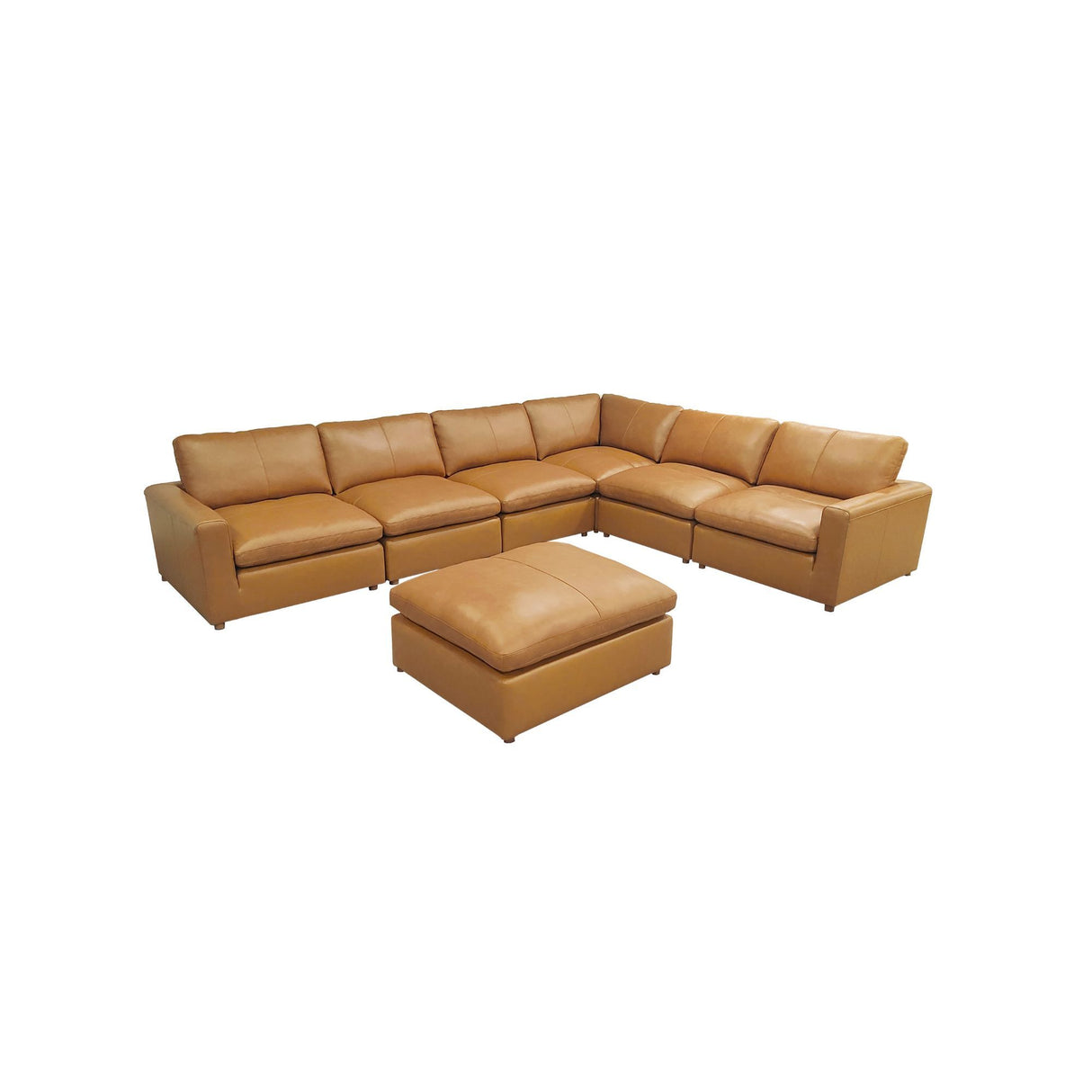Upholstered Large Seating Modular Sectional