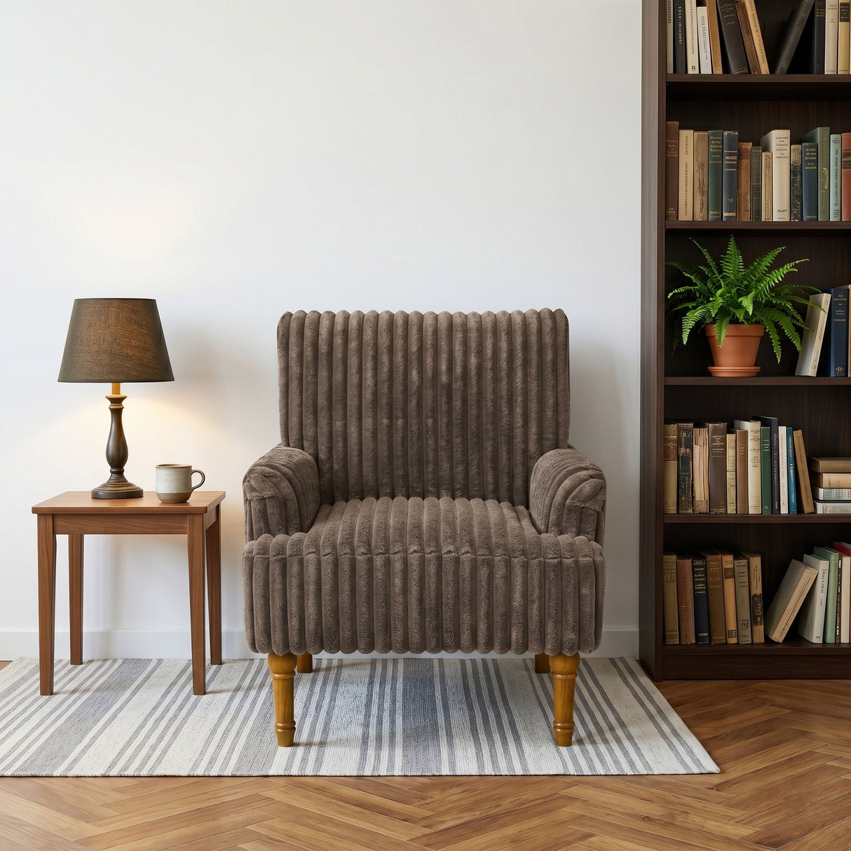 Accent Comfortable Upholstered Armchair For Living Room