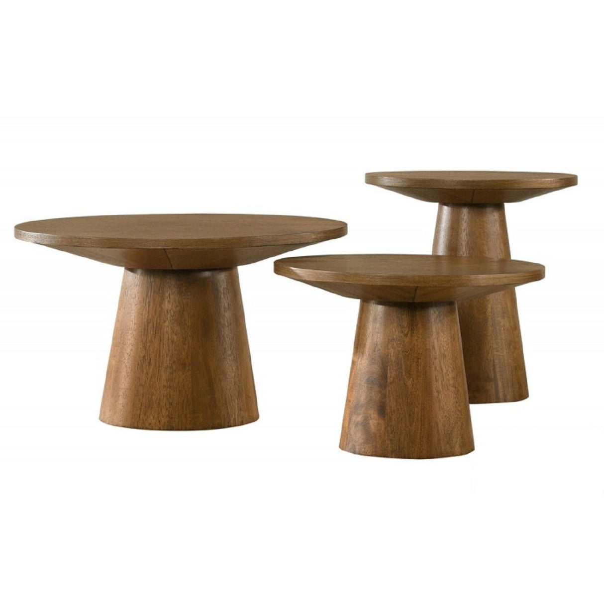 Round Console Table With Pedestal Base