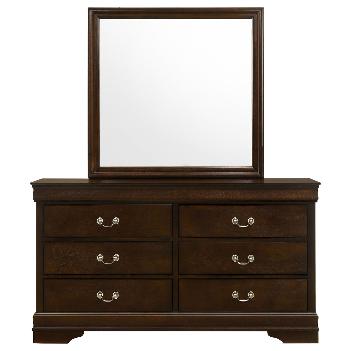 6 Drawer Dresser With Mirror