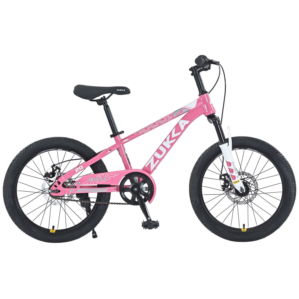 Zukka - 20" Mountain Bike With Adjustable Saddle And Suspension Fork