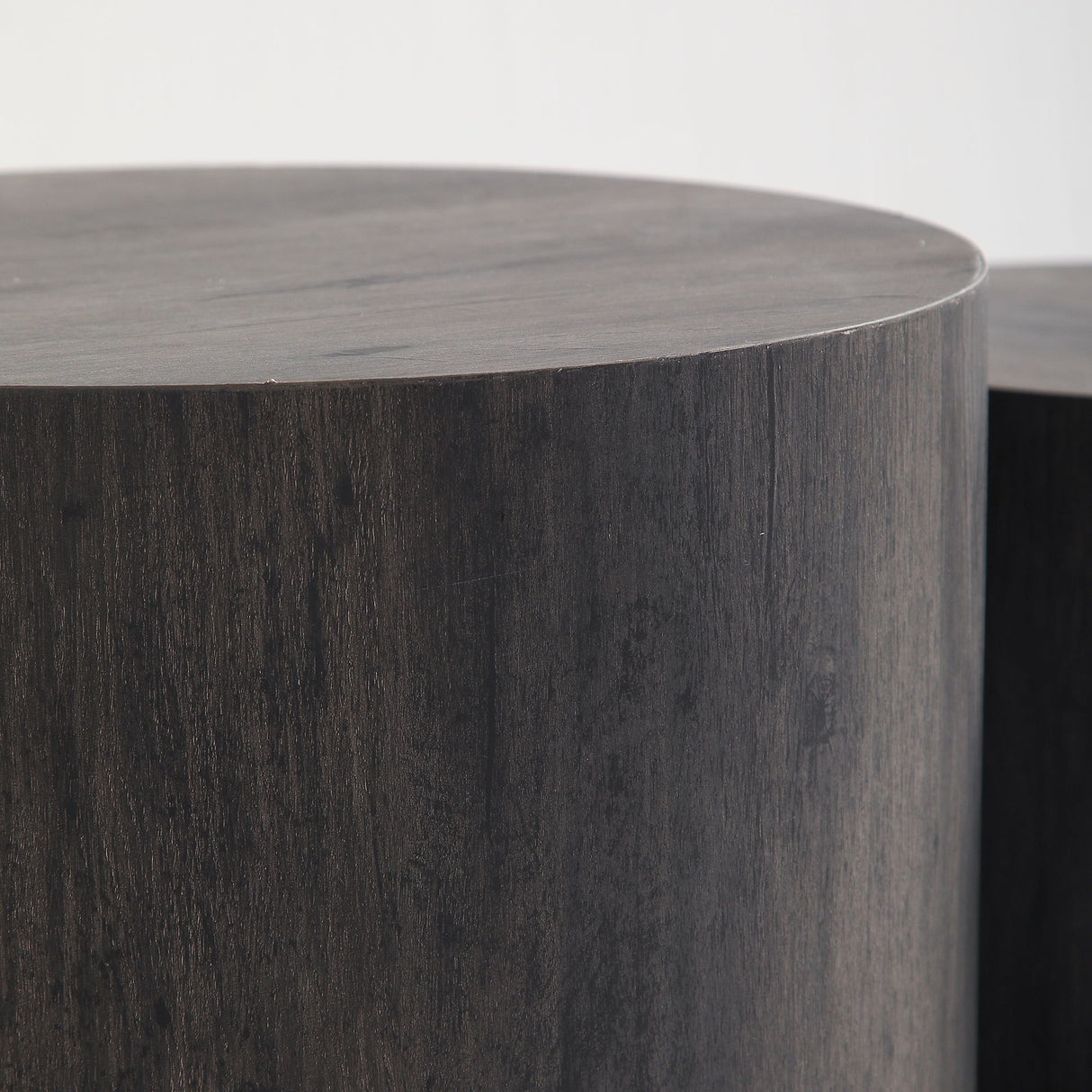Modern Round Nesting Coffee Table (Set of 2)