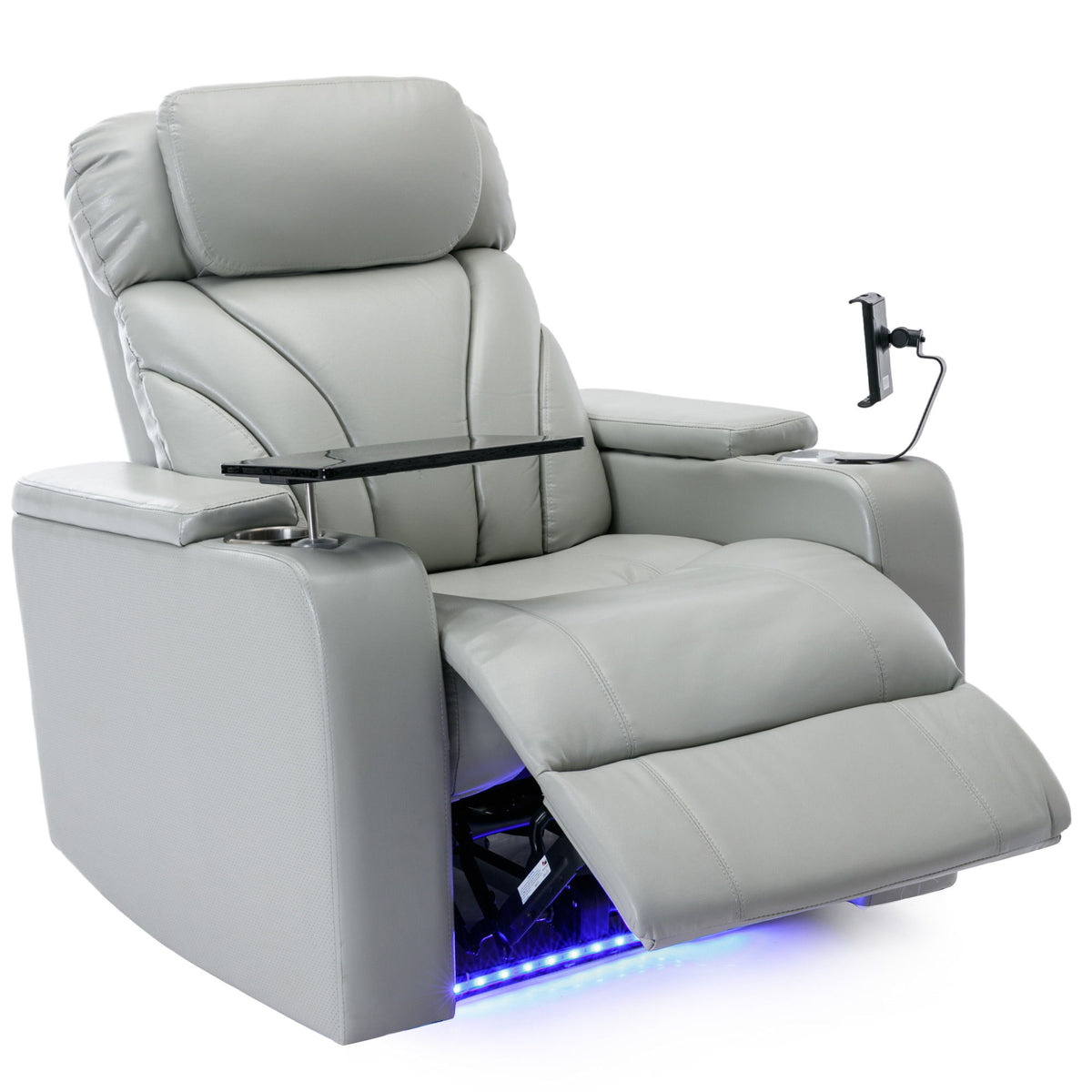 Power Motion Recliner Electric Power Recliner With USB Charging Port, Hidden Arm Storage, Convenient Cup Holder And tooth Speaker