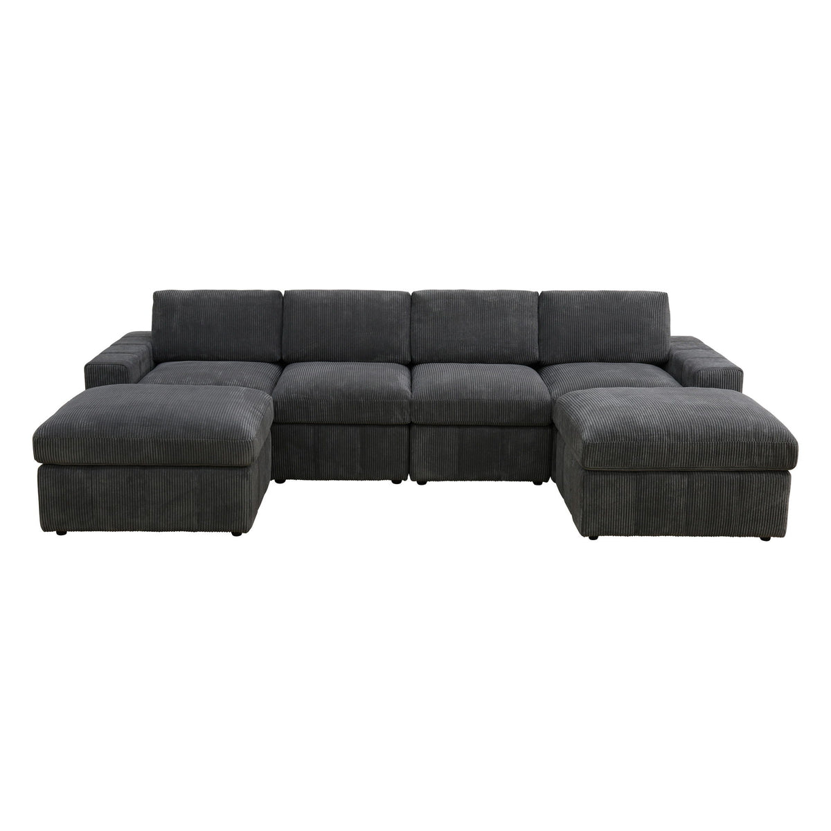 Modular Sectional Sofa, Reversible Set