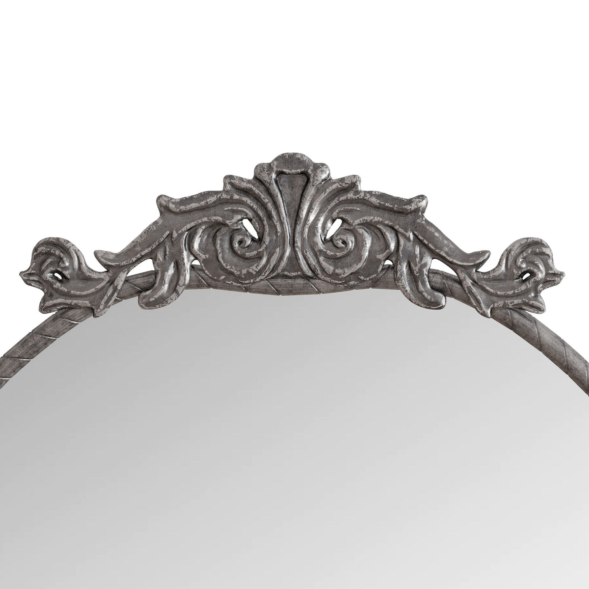 Vintage Arched Full Body Mirror, Wall Mounted For Living Room