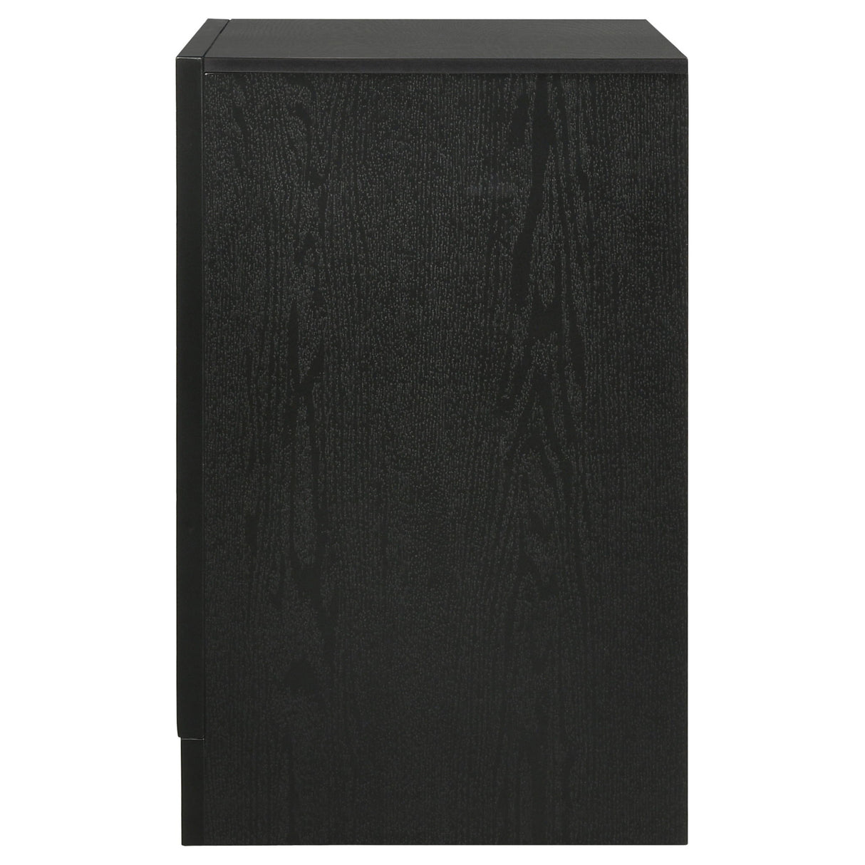 Transitional 2 Drawer Nightstand With Hidden Jewelry Tray
