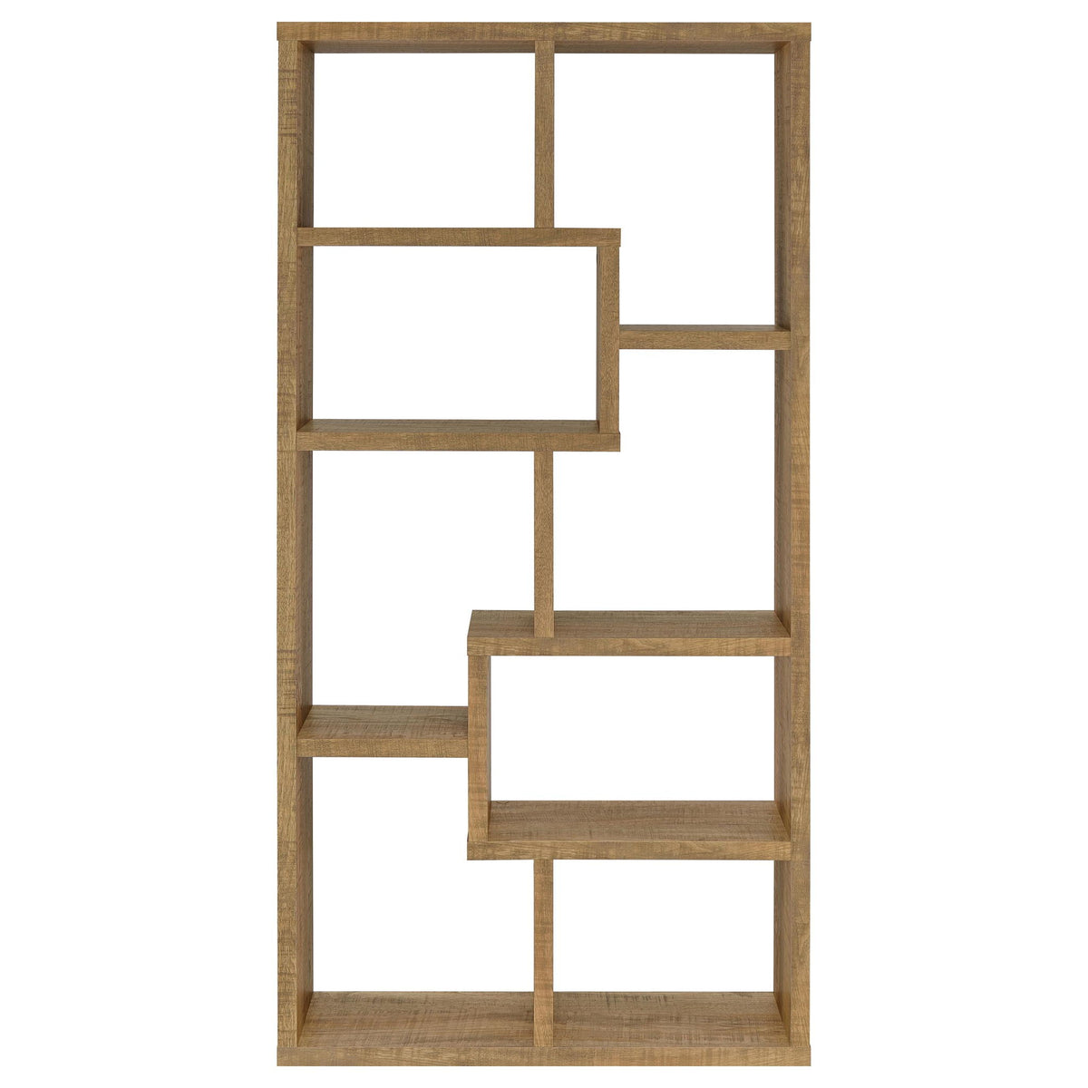 Currey - 6 Shelf Bookshelf - Mango Color