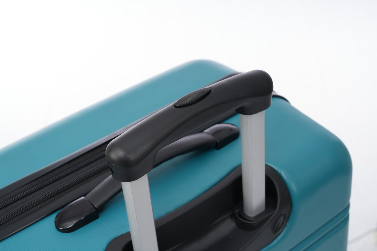 3 Piece Luggage Set Hardside Spinner Suitcase With TSA Lock