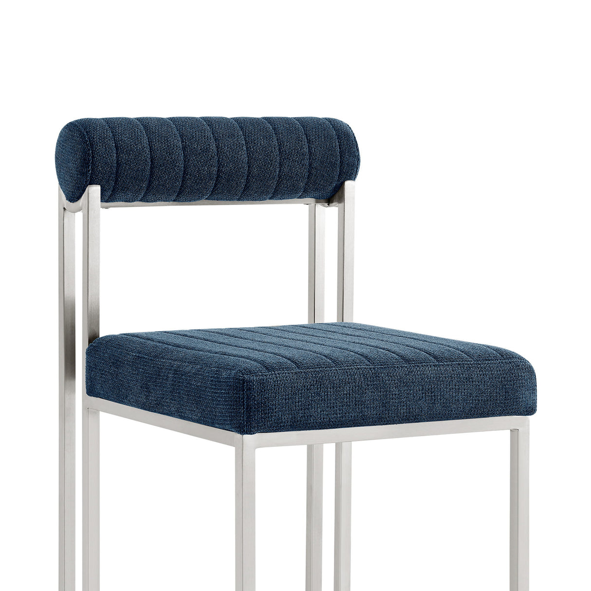 Anastasia - Dining Room Chair Set With Brushed Silver Frame