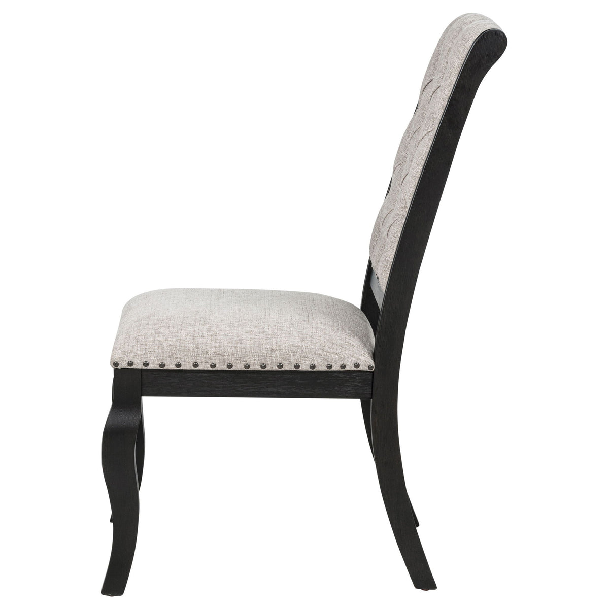 Kinzler - Side Chairs (Set of 2) - Tan / Black