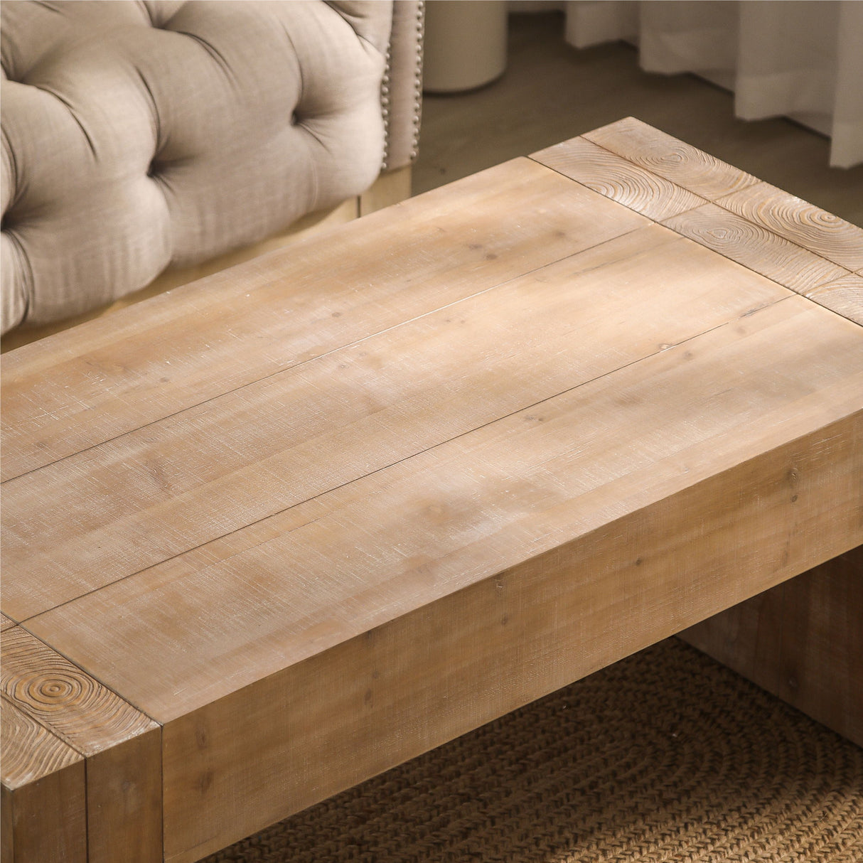 Minimalist Rectangular Center Table For Living Room