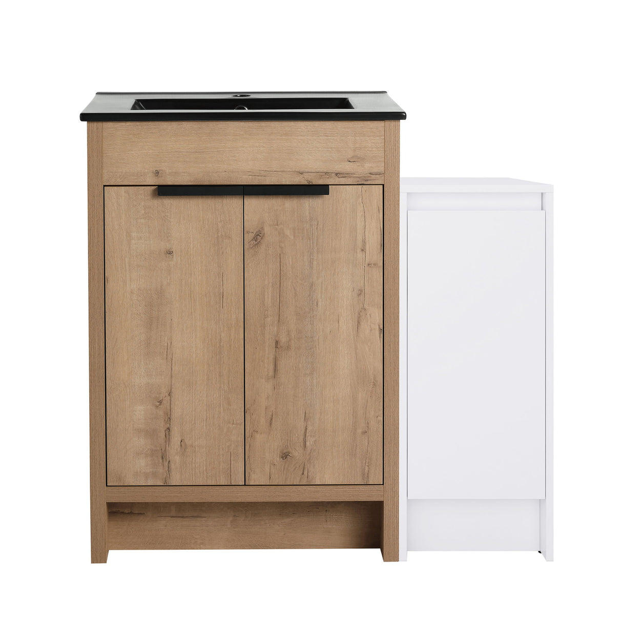Freestanding Bathroom Vanity & Sink And Storage Cabinets, Soft Closing Doors