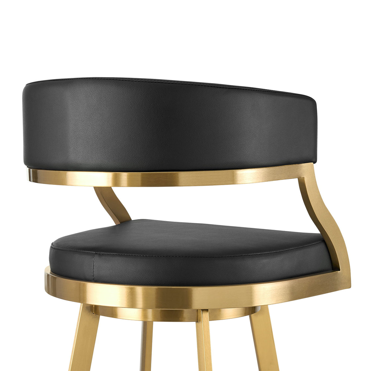 Saturn - Counter Height Bar Stool - Gold