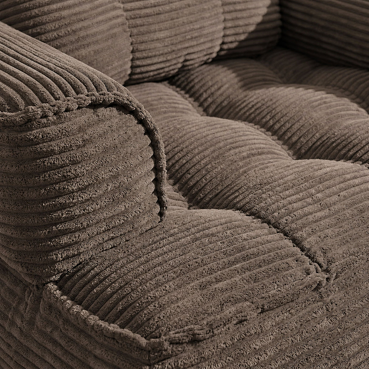Convertible 2 In 1 Armrest Sofa For Bedroom