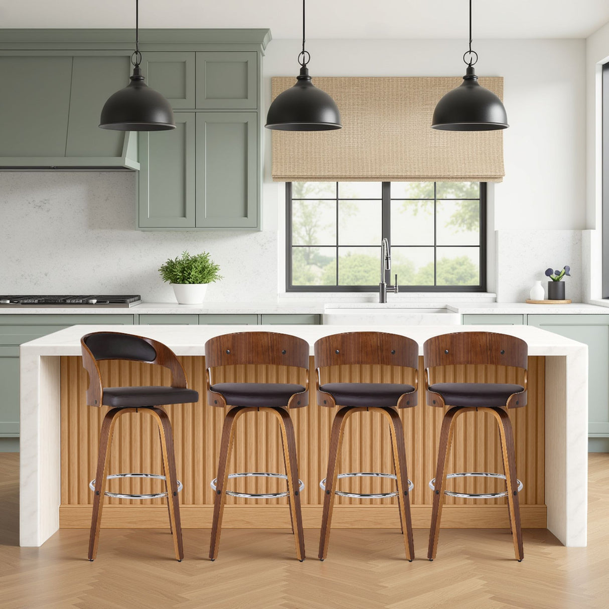 Shelly - 26" Counter Height Swivel Bar Stool