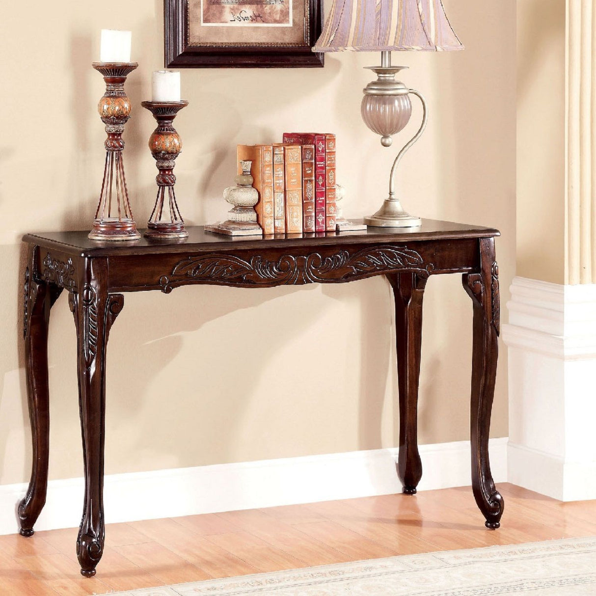 Table With Cabriole Legs - Cherry