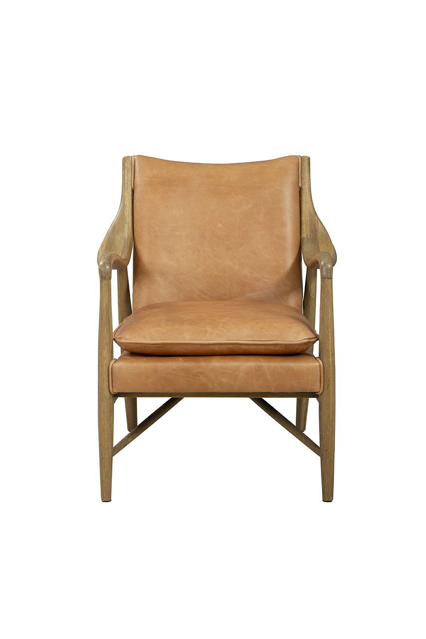 Hyde Village - Chair - Light Brown