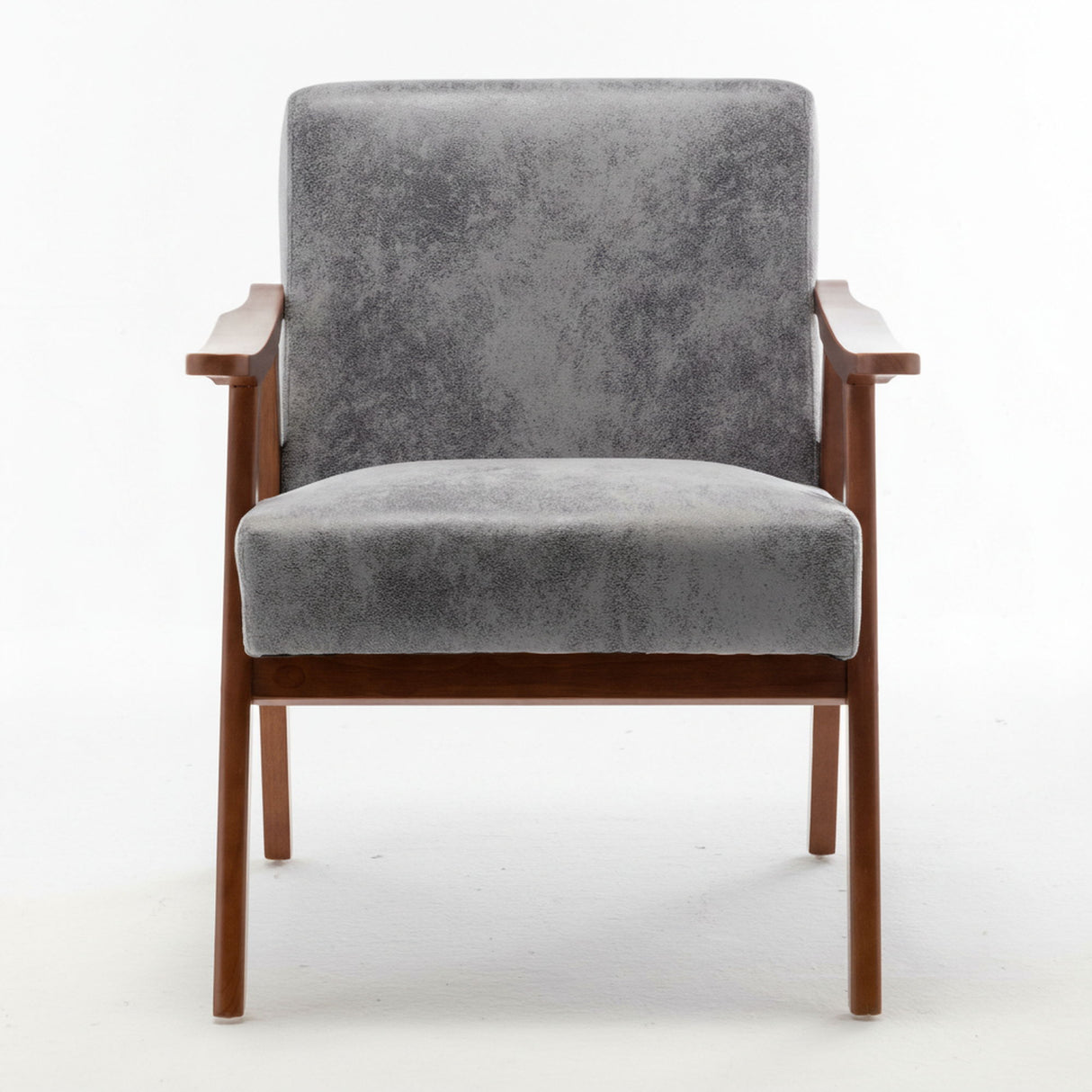 Accent Chair, Classic Mid Century Modern For Extra Seating