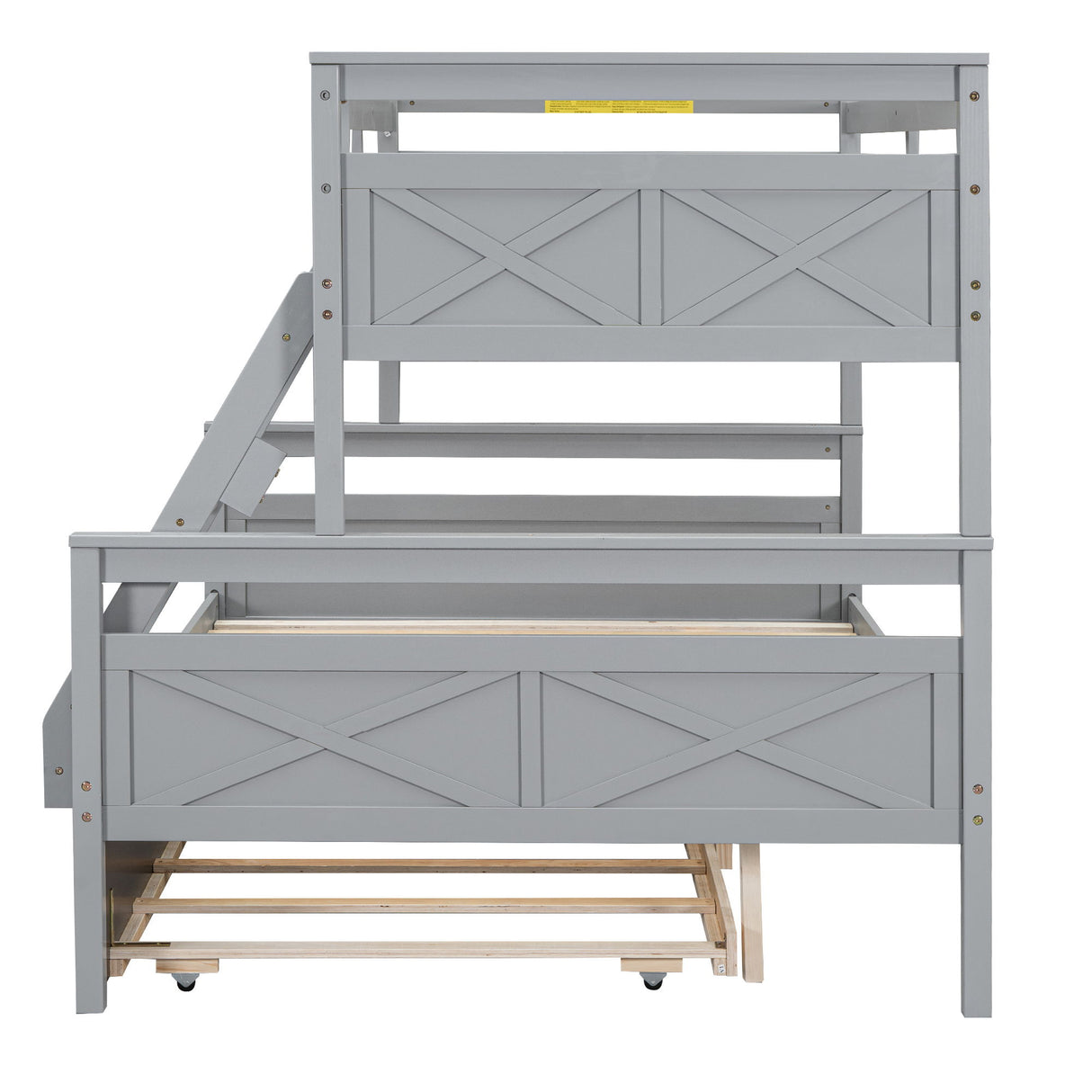 Bunk Bed & Ladder And Safety Guardrail