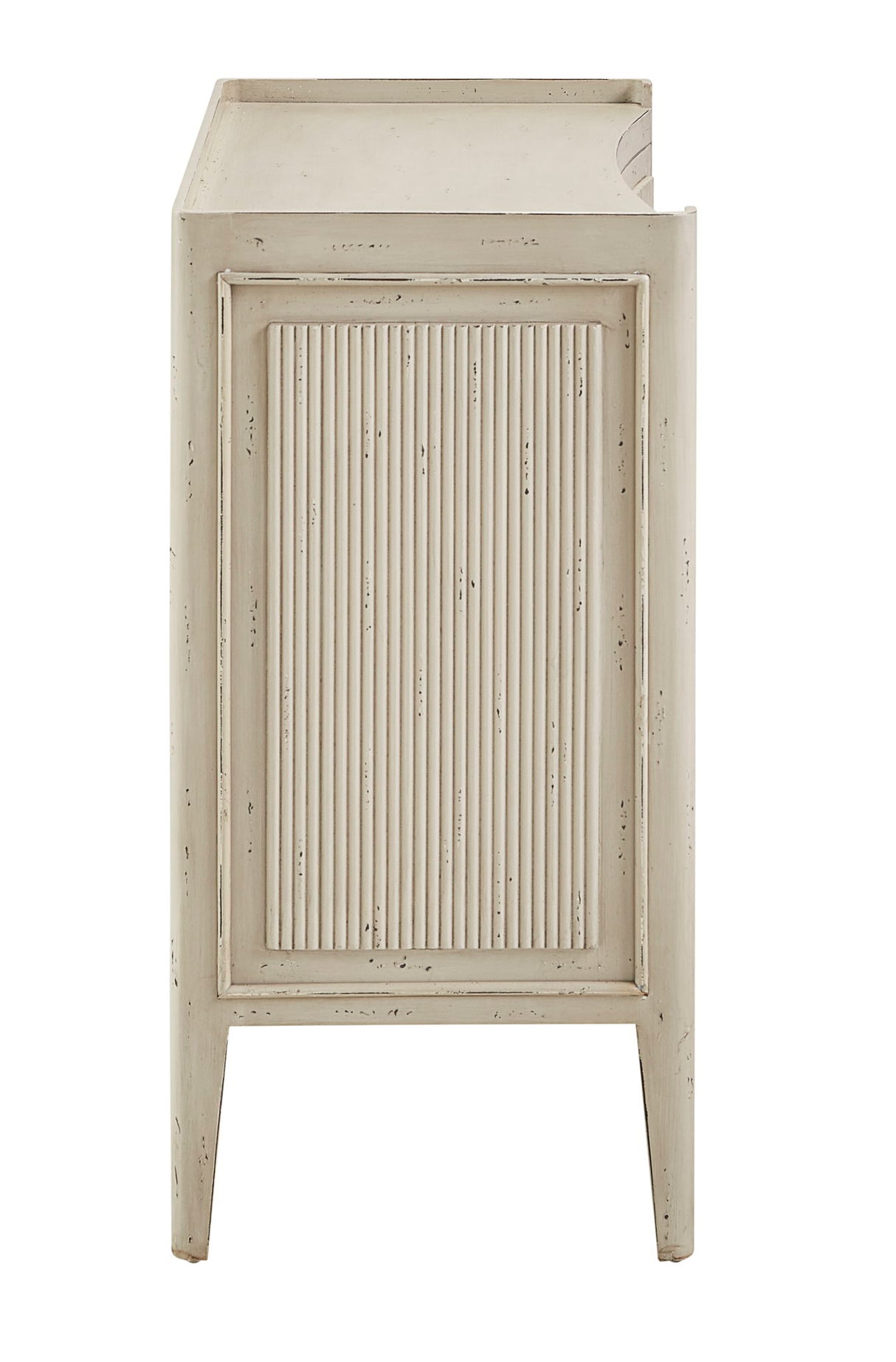 Reeded - Chest Of Drawers - Beige