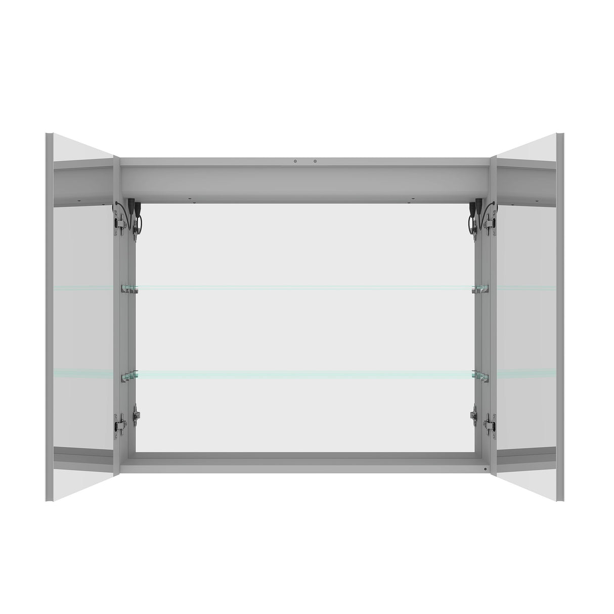 Medicine Cabinet With LED Vanity Mirror, Anti-Fog, Waterproof, Dimmable With Touch Switch