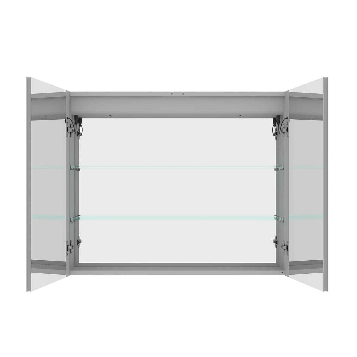 Medicine Cabinet With LED Vanity Mirror, Anti-Fog, Waterproof, Dimmable With Touch Switch