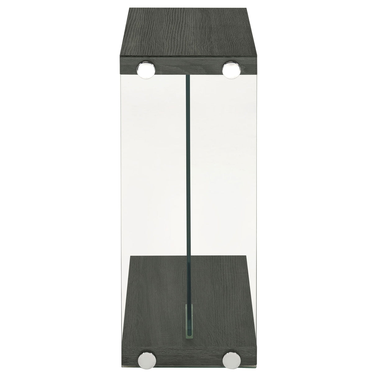 Sampson - C Shaped Side Table - Gray