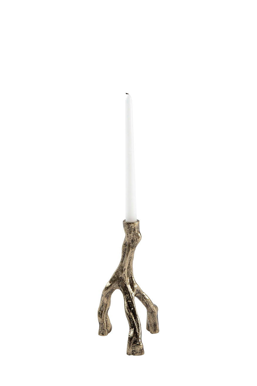 Tina - Candle Holder Trio (Set of 3) - Bronze