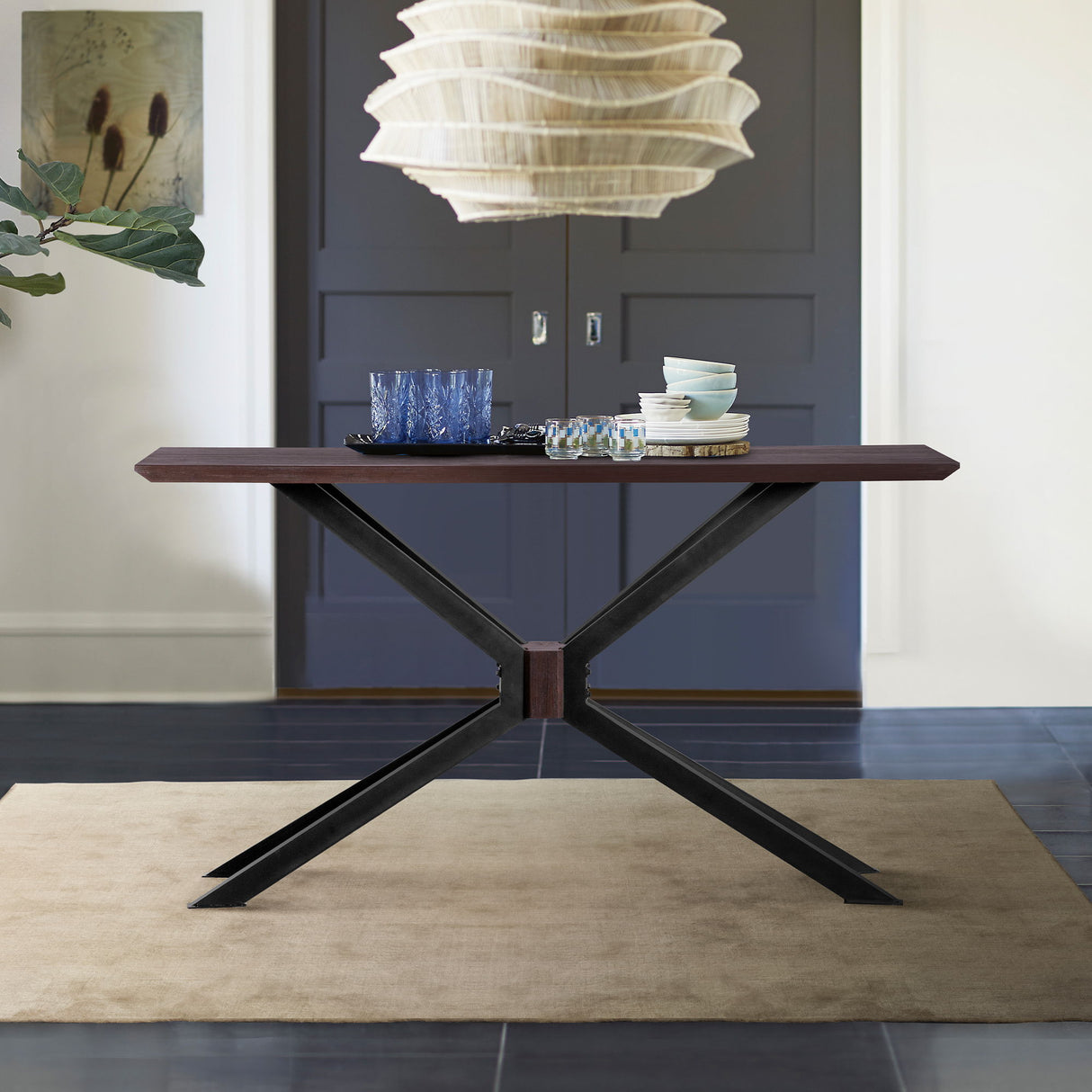 Pirate - Acacia Modern Table