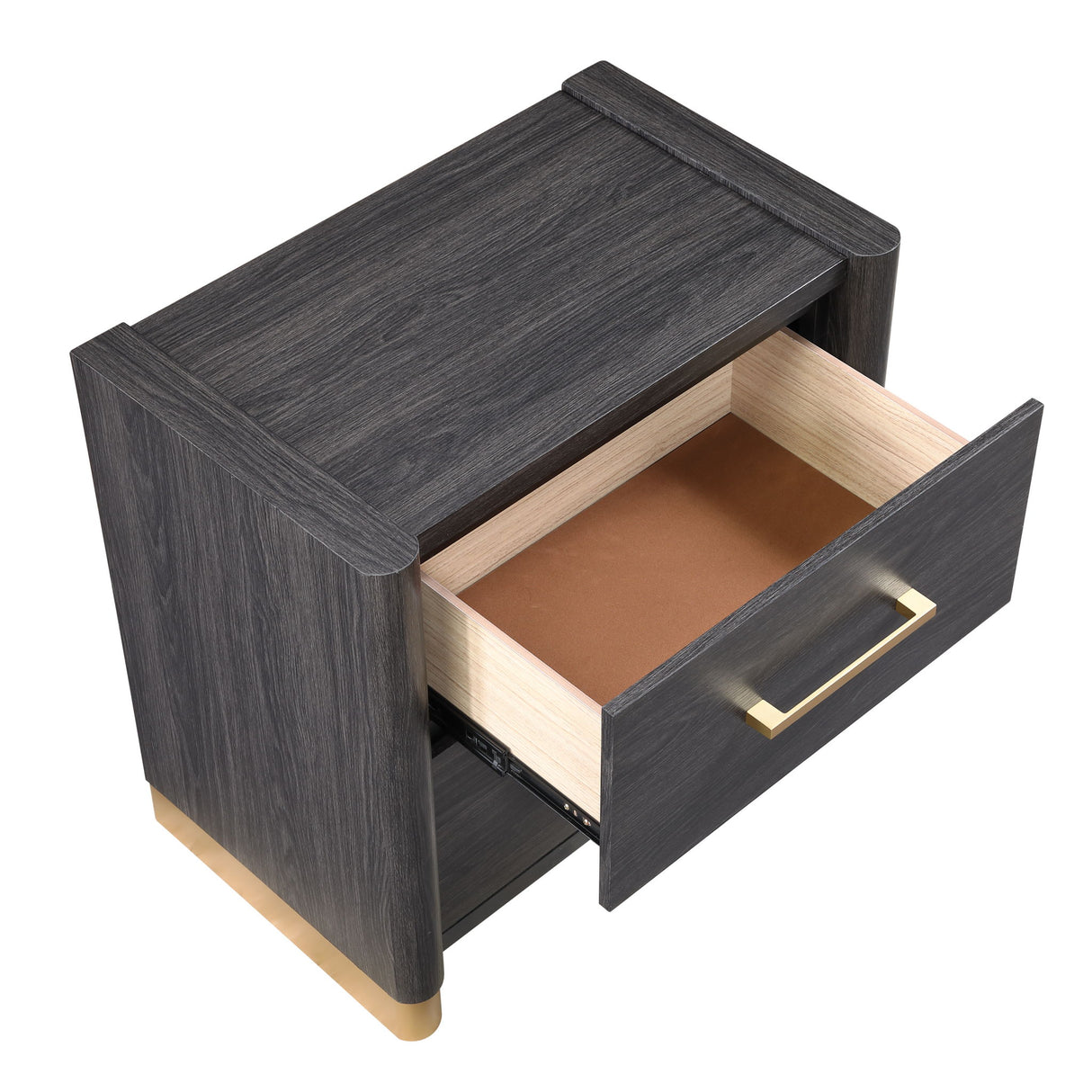 Clifton - 2 Drawer Nightstand - Espresso