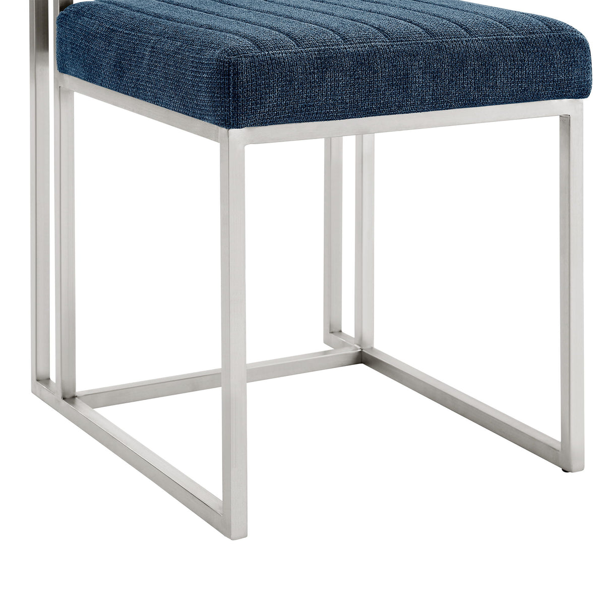 Anastasia - Dining Room Chair Set With Brushed Silver Frame