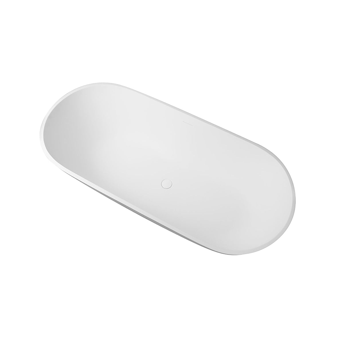 Solid Surface Freestanding Soaking Bathtub For Bathroom