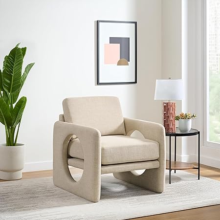 Elements Brody Carmen Cocoa Accent Chair - Living Room Furniture - Alpine Outlets