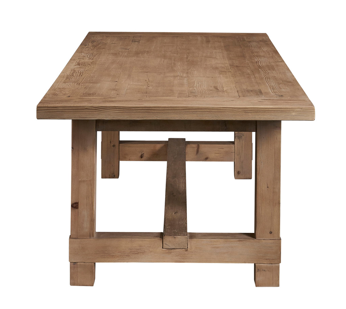 Cape Henry - Reclaimed Table With Extensions - Light Brown