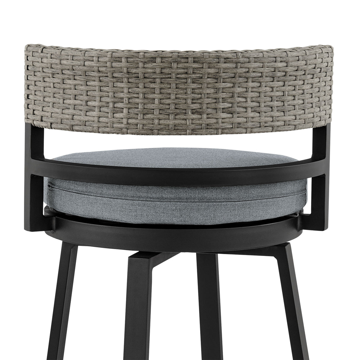 Encinitas - Outdoor Patio Counter Height Swivel Bar Stool Set