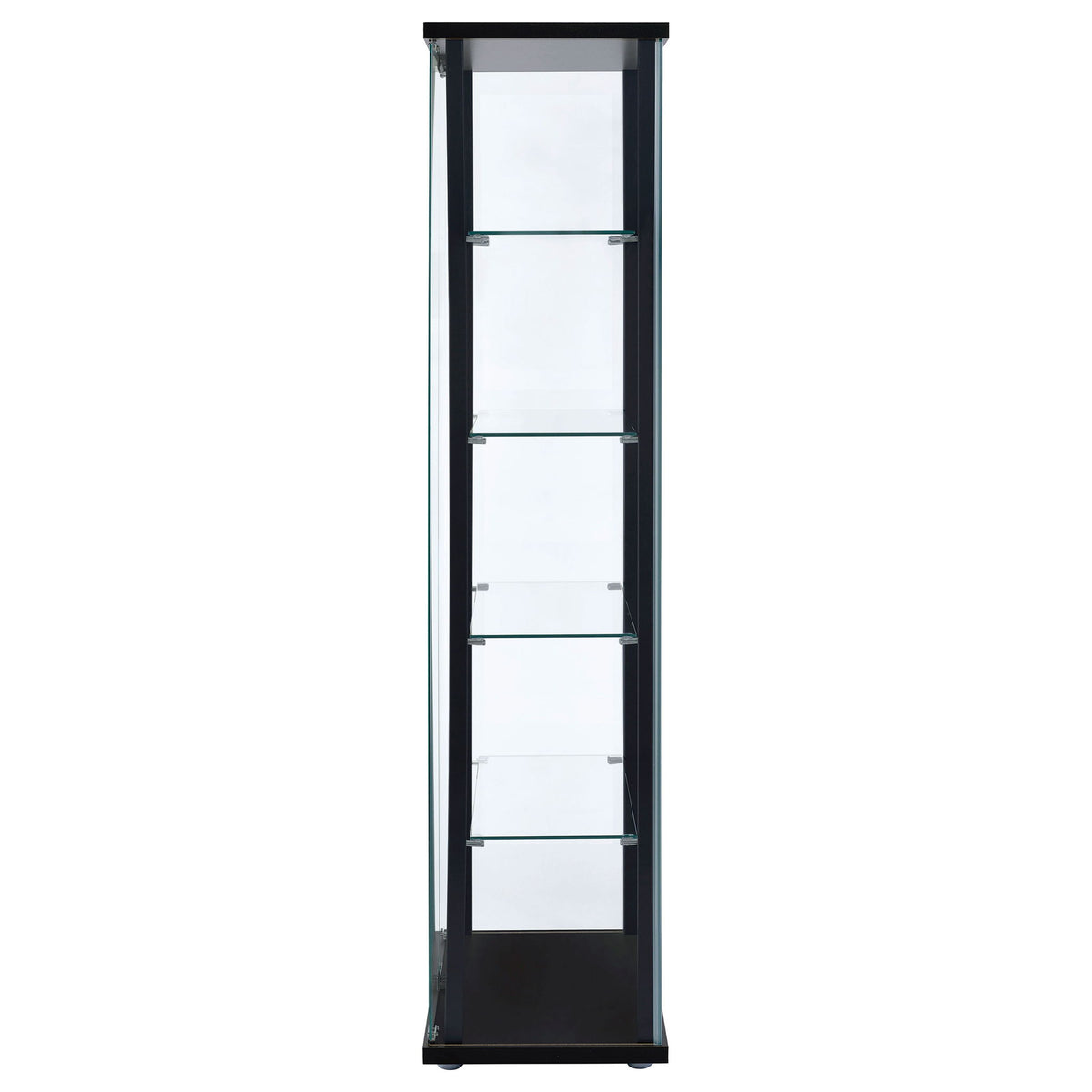 Hyacinth - 4 Shelf Curio Cabinet