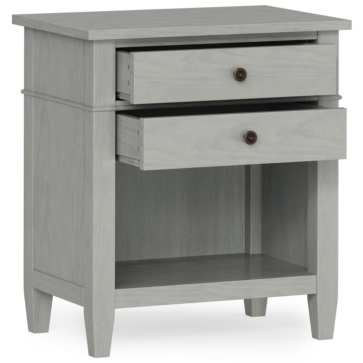 Carlton - Bedside Table - Gray