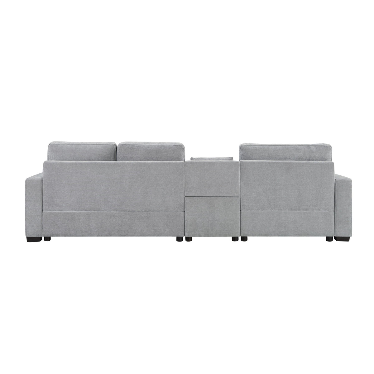 Modular Sofa Couch With Storage Armrest And Center Console