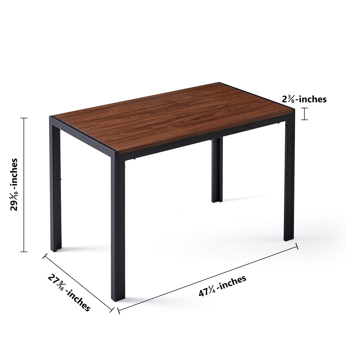 5 Piece Dining Set Including High Back Nordic Dining Chair & Creative Design Dining Table