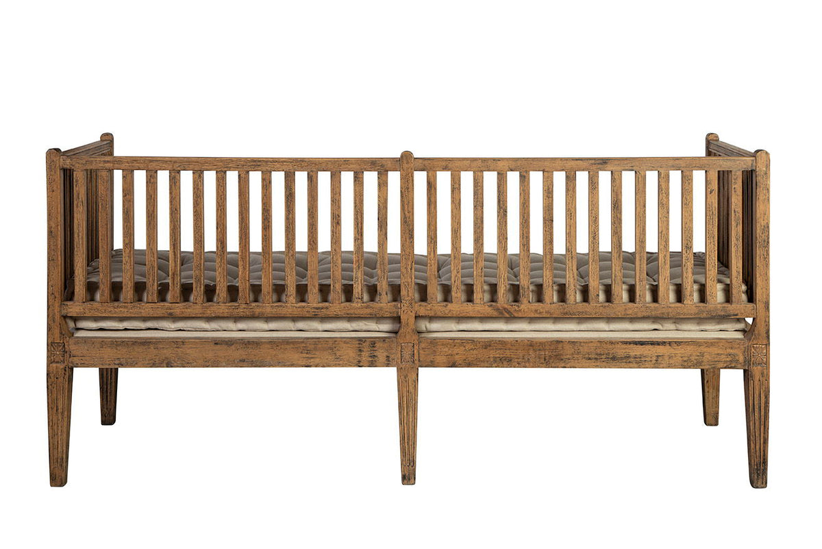 Depaul - Settee - Dark Brown