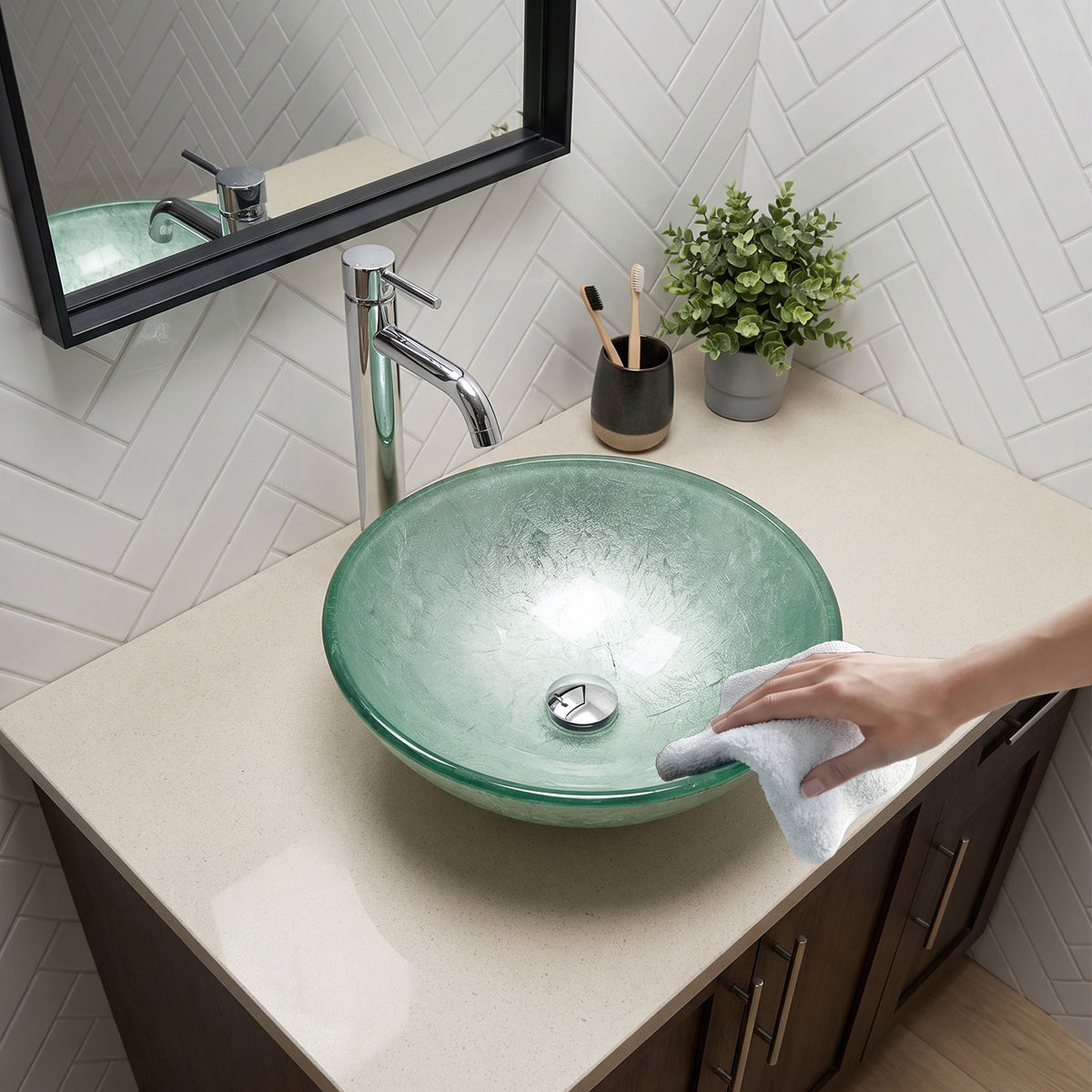 Vessel Sink, Round Bathroom Basin
