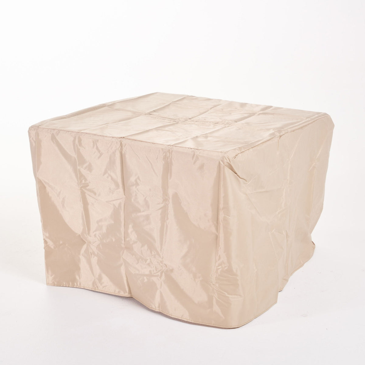Anchorage - Wood Square Fire Pit 40, 000 Btu - Gray