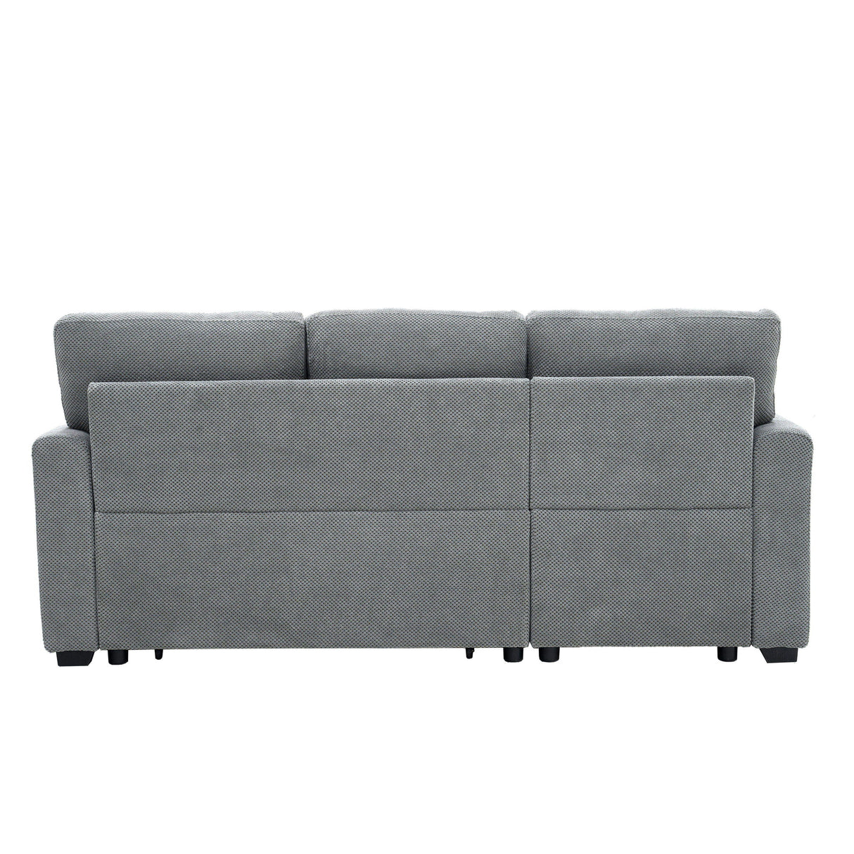 Sleeper Sectional With Pull Out Bed, Reversible Chaise