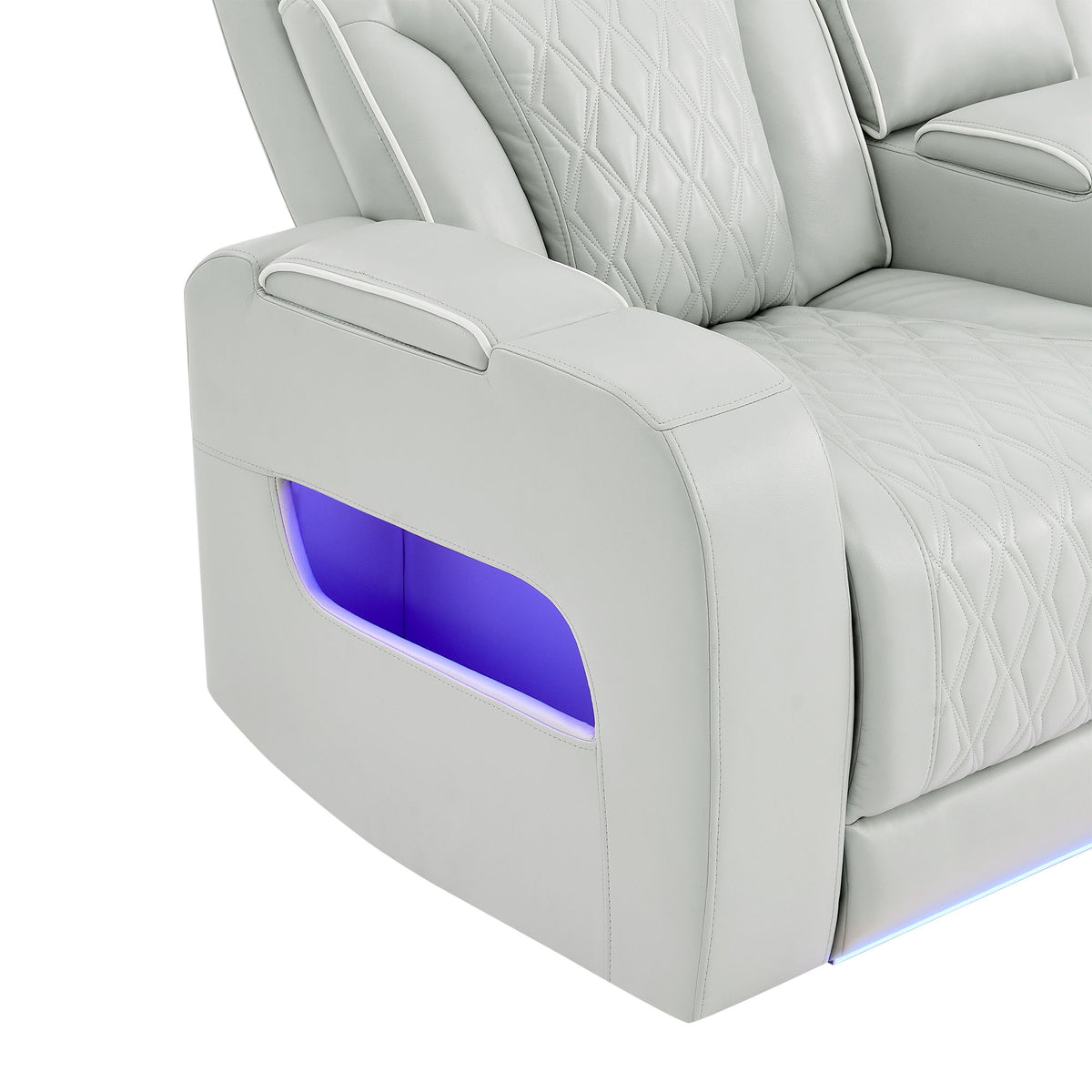 Julian - Set With Power Recliner, LED Lighting & Speaker