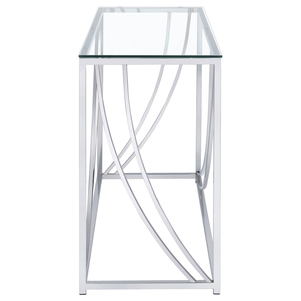 Kempton - Console Table - Chrome