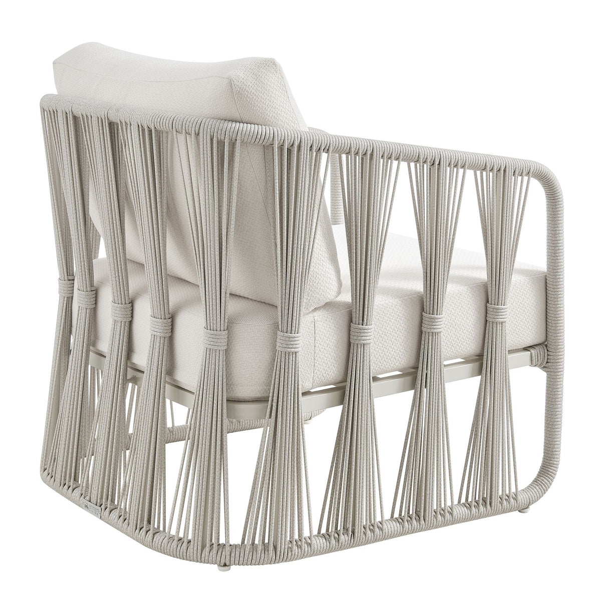 Breeze - Powder Coated Metal Outdoor Conversation Set With Cushions
